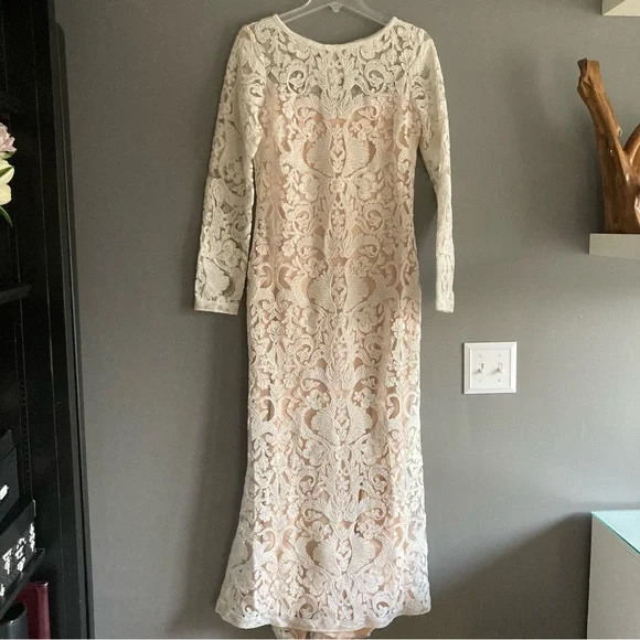 Tadashi Shoji Lace Overlay Gown Tadashi Shoji Lace Overlay Gown
